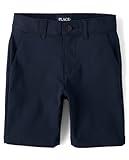 The Children's Place,Boys,Uniform Quick Dry Chino Shorts,Tidal,5