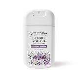 Poo-Pourri Lavender Vanilla Pocket Before-You-Go Toilet Spray - Instantly Trap Bathroom Odor - Plant Based Ingredients & Essential Oils - Travel Essentials - with Lavender, Vanilla & Citrus