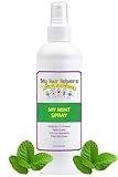 My Hair Helpers Mint Lice Prevention Spray for Head Louse - Naturally Formulated with Essential Oils, 8 fl Ounces, Works on 1-2 Kids