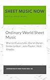 Ordinary World Sheet Music