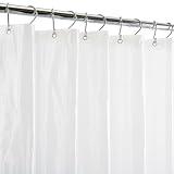 Bath Bliss Shower Curtain Liner Translucent, PVC Material, Durable, 3G Standard, Frost