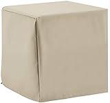 Crosley Furniture Patio Furniture Covers, Waterproof Outdoor Side Table Cover for Backyard, Deck, Tan