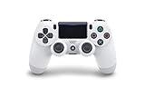 DualShock 4 Wireless Controller for PlayStation 4 - Glacier White (Renewed)