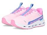SKECHERS Girls Hands Free Slip-Ins, Glide-Step + -Vista Lane 303654L (Little Big Kid) Sneaker, Pink/Blue, 1