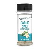 Amazon Grocery, Garlic Salt with Parsley, 6.4 Oz (Previously Amazon Fresh, Packaging May Vary)