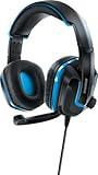 GRX-440 Advanced Wired Gaming Headset for PS5: 40mm Drivers, High Performance Microphone, Soft Padded Cushions, Volume Control and Mute Box