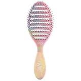 Wet Brush Speed Dry Hair Brush - Stripes (Color Wash) - Vented Design and Ultra Soft HeatFlex Bristles Are Blow Dry Safe With Ergonomic Handle Manages Tangle and Uncontrollable Hair - Pain-Free