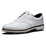 FootJoy Men's FJ Originals Golf Shoe, White/White, 10.5 Medium