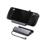 Anker Steam Deck Dock, Docking Station for Steam Deck (OLED)/ROG Ally/Legion Go(Not for Rog Ally X), 6-in-1 USB C Hub with HDMI 4K@60Hz, 1Gbps Ethernet, 2 USB-A and 1 USB-C Port, 90W Fast Charging