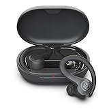 JLab Go Sport+ Wireless Workout Earbuds Featuring C3 Clear Calling, Secure Earhook Sport Design, 35+ Hour Bluetooth Playtime, and 3 EQ Sound Settings (Graphite)