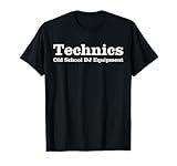 Vintage Music Turntables Technic Old School DJ Equipment T-Shirt