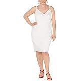 Emerald Sundae Plus Size Lace Sheath Dress 3X Ivory
