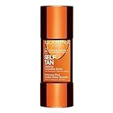 Clarins Self Tanning Face Booster | Self Tanning Drops For Face To Mix With Moisturizer | Natural, Long-Lasting, Streak-No, Buildable Tan | Hydrates | Non-Staining | 99% Natural Ingredients | 0.5 Oz