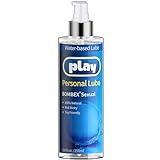 BOMBEX Water Based Lube 8.6 Fl Oz - Personal Lubricant, Long-Lasting Sex Lube for Men, Women, and Couples, Toys Friendly Gentle Natural Lubricants, Smoothly Anal Lube, Non-Staining