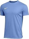 Nike Men's Park Short Sleeve T Shirt (Sky Blue, Large)