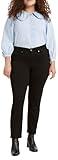 Levi's Women's Classic Straight Jeans Pants, -soft Black (Waterless), 28 (US 6) S