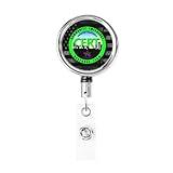 Cert Community Emergency Response Team Retractable Badge Holder Heavy Duty Metal Badge Holder with Metal Carabiner Belt Clip for Key Name Card Office