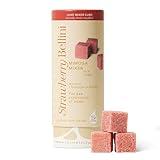 LUXE Mixology Strawberry Mimosa Mixer Cubes - Craft Champagne Cocktail Mixer for Strawberry Mimosa's - Just Mix with Champagne, Bubbly, or Make a Mocktail - Kosher - Makes 30 Cocktails - Hosting Made Easy - Great Gift Idea