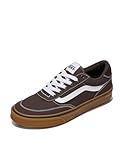 Vans Men's Brooklyn LS Shoe | Low-Top Sneakers for Everyday Wear, Walking, Work & Fashion, Turkish Coffee, 10.5