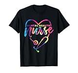 Mental Health Nurse Nursing Psychiatry Psychiatric Nurse T-Shirt, Small, Black