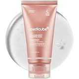 medicube Collagen Overnight Wrapping Peel Off Facial Mask Pack - Elasticity & Hydration Care, Reduces Sagging & Dullness - Hydrolyzed Collagen For Glowing Skin - Korean Skin Care, 2.53 fl.oz