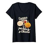 Womens Cafecito Pan Dulce y Chisme - Funny Latina Hispanic Mexican V-Neck T-Shirt