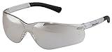 MCR Safety BK319 BearKat 3 Polycarbonate Lens Safety Glasses with Non-Slip Hybrid Black Temple Sleeve, Grey, 1 Pair