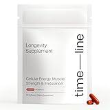 Timeline Mitopure Urolithin A Supplement - Clinically Proven Support for Healthy Aging and Cellular Renewal - Mitoceutical for Muscle Strength and Longevity - 60 Count Softgels