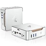 KAMRUI GK3Plus Mini PC Computer, 12th Alder Lake N97 (up to 3.6GHz), 8GB DDR4 256GB M.2 SSD, Mini Desktop Computers Support Gigabit Ethernet, 2xHDMI+VGA 4K Triple Display/WiFi/BT