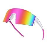 WANWAN Youth Teens Sunglasses, Kids Sunglasses Baseball Sports Cycling Glasses Softball Visor Shades Unisex Adult Teens 7-14
