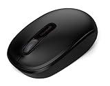 Microsoft Wireless Mobile Mouse 1850 - Black - Comfortable Right/Left Hand Use, Wireless Mouse with Nano transceiver, for PC/Laptop/Desktop, works with Mac/Windows 8/10/11 Computers
