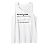 Philosopher Funny Definition Tank Top