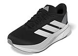 adidas Duramo SL Sneaker, Black/White/Grey, 4 US Unisex Big Kid