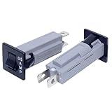 Circuit breaker92 Series Mini Miniature Overload 0.4A 0.5A 1A 1.5 6A 7A 10A 15A Electrical Automatic Circuit Breaker 1Pcs (Size : 0.5A) (Size : 0.5A)