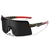 OMEKOL Polarized Sports Sunglasses Cycling Glasses UV400 Mountain Bike Goggles MTB Riding Bicycle Eyewear Men Women Baseball Running Fishing Golf Outdoor - AP9