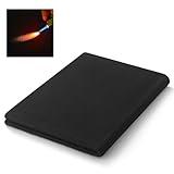 Carbon Felt Welding Blankets, Flame Retardant Fabric Material, 5MM Heat Shield Withstand High Temperature, Fireproof Mat for Soldering Brazing Plumbing, Protect from Sparks Spatter(8x12inch)