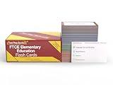FTCE Elementary Education K-6 Study Cards: FTCE Elementary Education K-6 Prep 2025-2026 with Practice Test Questions [Full Color Cards]