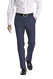 Calvin Klein Men's Modern Fit Dress Pants | Suit Pants for Men | Performance Stretch Fabric, Flat Front, Ready-to-Wear, Multiple Colors