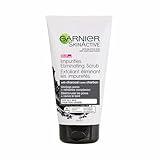 Garnier SkinActive Charcoal Blackhead Eliminating Scrub, 5 Fl Oz (150mL), 1 Count (Packaging Mary Vary)