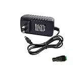 24V 1A AC Adapter Power Supply 100-240V AC to DC 24Volts 1A 24W Converter Transformer Switching Power Supply with 5.5mmx2.5mm Plug for LED Strip Light CCTV Camera DC Pump, Black