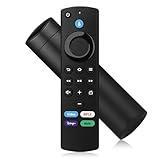 Replacement TV Remote with Voice Control - for TV Stick (HD/2nd Gen/3rd Gen/Lite/4K/4K Max), TV Cube and for Onmi/Insignia/Toshiba/Pioneer