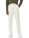 Amazon Essentials Men's Athletic-Fit Casual Stretch Chino Pant (Available in Big & Tall), Stone, 42W x 29L