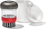 OXO Outdoor Kitchen Soap Dispensing Dish Brush with Storage Case