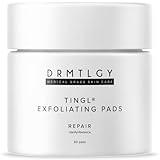 tingl Face & Body Exfoliator Pads – FSA/HSA Eligible Skin Care with Glycolic Acid, Lactic Acid & Salicylic Acid – Face Exfoliator & Toner Pads for Acne Treatment, Pore Minimizer & Blackhead Remover