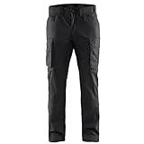 BLÅKLÄDER Men's Pants, Black Industry/Service