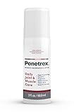 Penetrex Joint & Muscle Therapy Roll On - Soothing Gel for Back, Neck, Hands, Feet - Premium Whole Body Rub with Arnica, Vitamin B6 MSM & Boswellia - 3oz