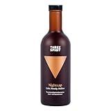 Three Spirit Non-Alcoholic Alternative Spirit - The Nightcap, 50cl | Alt-Whiskey | Unwind & Chillout with Adaptogens, Valerian, Hops & Lemon Balm | Award Winning Active Botanical Gluten Free & Vegan