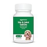 Amazon Basics Dog Hip & Joint Daily Chewable Tablets, with Glucosamine, MSM, and Chondroitin, Duck Flavored, 120 Count (Previously Solimo)