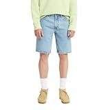 Levi's Men's 405 Standard Fit Shorts (Also Available in Big & Tall), Light Score-Light Indigo, 32