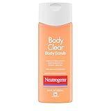 Neutrogena Body Clear Acne Body Scrub, Exfoliating Non-Comedogenic Cleanser, Salicylic Acid 2% Daily Wash Acne Medicine Treatment for Back, Chest & Shoulders, Microbead-Free, 8.5 Fl Oz